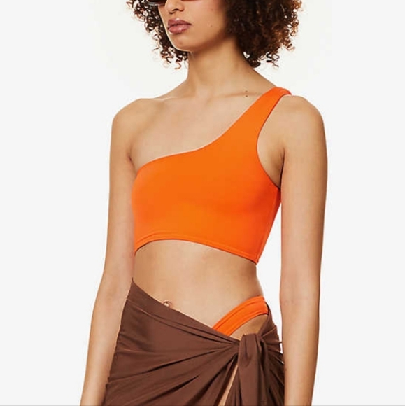 Myra Swim Other - Myra Swim Ford Seamless Asymmetrical One Shoulder Bandeau Bikini Top